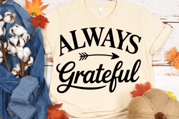 Always Grateful SVG Design