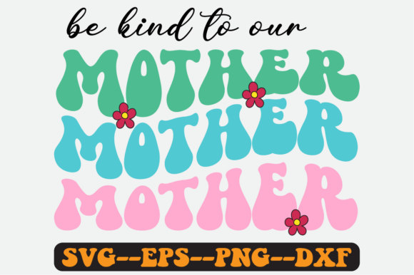 Earth Quote Groovy Retro SVG Design