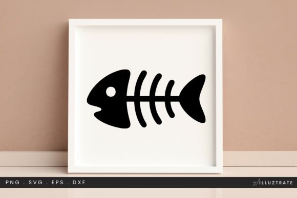 Fish Bone SVG Clipart Review
