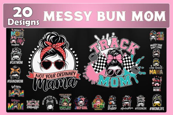 Messy Bun Mom SVG Bundle Review