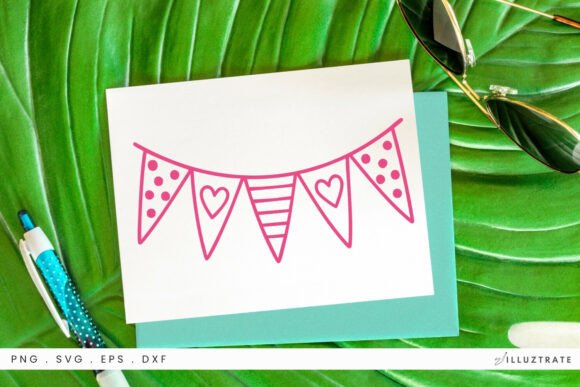 Summer Bunting SVG Clipart Review